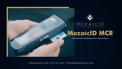 MozaicID MCR Sales Continue as the U.S. Coast Guard TWIC Reader Rule Enforcement Date Approaches