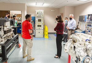 Congresswoman Elaine Luria Tours 'The Mid-Atlantic Maritime Academy' - Industry-Leading Maritime School Specializes in Training Military Members to Become Professional Mariners