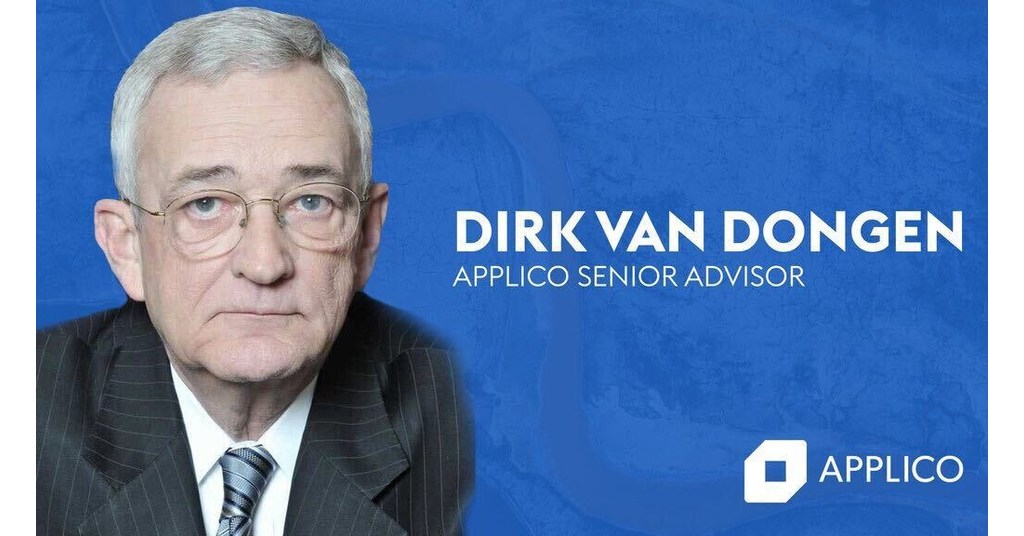 Dirk Van Dongen Joins Applico as Senior Advisor