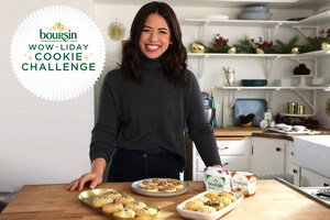 Boursin Cheese Inspires Savory Spins on Holiday Cookies in Baking Competition Hosted by Molly Yeh