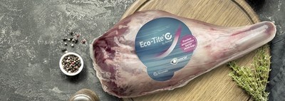 Amcor Eco-Tite® R is a new PVDC-free, fully recyclable shrink bag for meat and cheese. (PRNewsfoto/Amcor)
