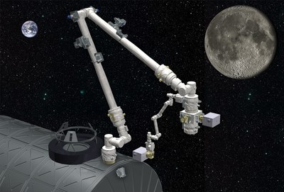 Canadarm3 artist rendering. (CNW Group/MDA Inc.)