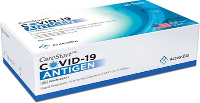 CareStart™ COVID-19 Ag test kit