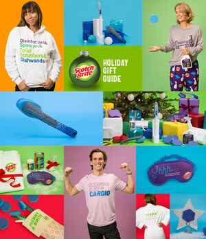 Scotch-Brite™ Brand Spreads Cheer, Not Germs With Holiday Gift Guide