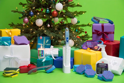 Scotch-Brite™ Brand, the maker of powerful cleaning tools for an extraordinary clean in every room of the home, launches a one-of-a-kind Holiday Gift Guide featuring playful cleaning-inspired gifts and cleaning supplies – some of the most sought-after items of the year.