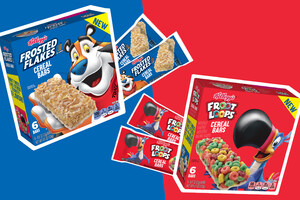 Snacking On Cereal? Bowl And Spoon No Longer Required, New Kellogg's® Cereal Bars Are Here