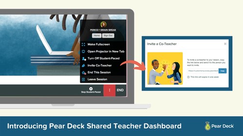 Pear Deck Introduces New Shared Teacher Dashboard