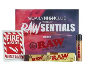 Daily High Club Partners with RAW Natural Rolling Papers to Offer New Monthly Smoking Subscription Box