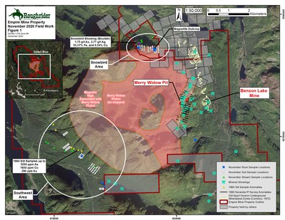 Empire Mine property - Figure 1 (CNW Group/Roughrider Exploration Limited)