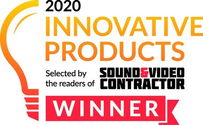 ClearOne’s new BMA 360 Beamforming Microphone Array Ceiling Tile was named a 2020 Innovation Product Award winner