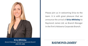 Raymond James Announces New Kelowna Corporate Office Branch Manager