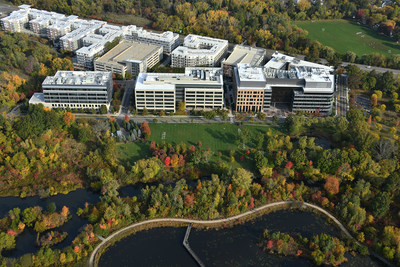 Cambridge Discovery Park Aerial View by Tony Cammarata