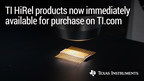 Texas Instruments makes high-reliability products immediately available for purchase on TI.com