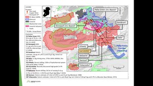 Group Eleven Intersects 7.2 metres of 23.9% Zinc, 6.6% Lead (30.5% Combined), 108 g/t Silver and 0.12% Copper in follow-up drilling at Carrickittle Prospect in Ireland