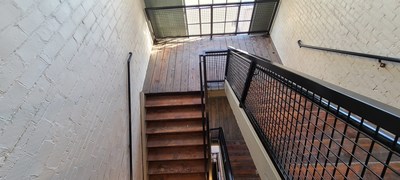 Restored stairwell