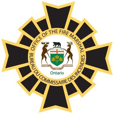 Office of the Fire Marshal, Government of Ontario Logo (CNW Group/Office of the Fire Marshal, Government of Ontario)