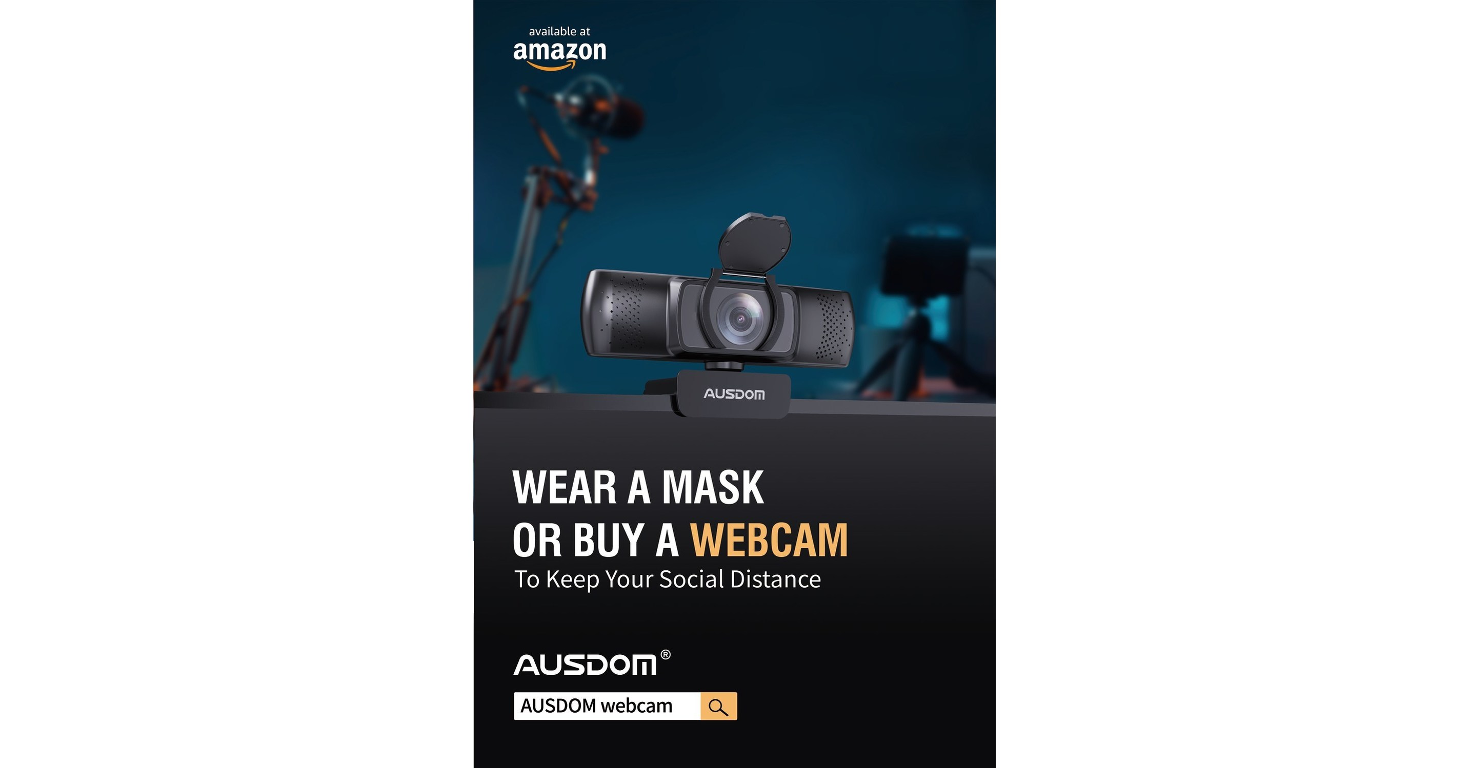 AUSDOM Business Webcam Provides Solution for Global Transition to Telecommuting