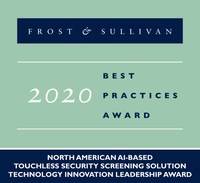 Evolv Technology Lauded by Frost &amp; Sullivan for its AI-powered Touchless Threat Detection Technology, Evolv Express™
