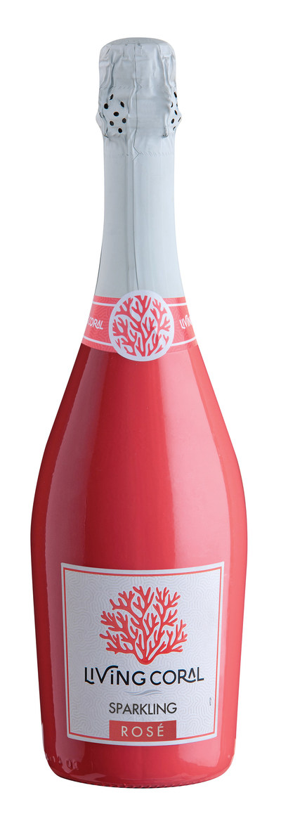 Living Coral Sparkling Rose