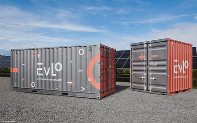 Sistemas de armazenamento de energia EVLO 500 e EVLO 1000. (CNW Group/Hydro-Québec)