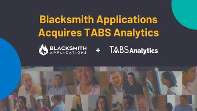 Blacksmith Applications acquired TABS Analytics. The combined entity brings together the market-leading trade effectiveness, data analytics, category management and shopper insights solutions of TABS with the technical acumen, trade management expertise and domain knowledge of Blacksmith.