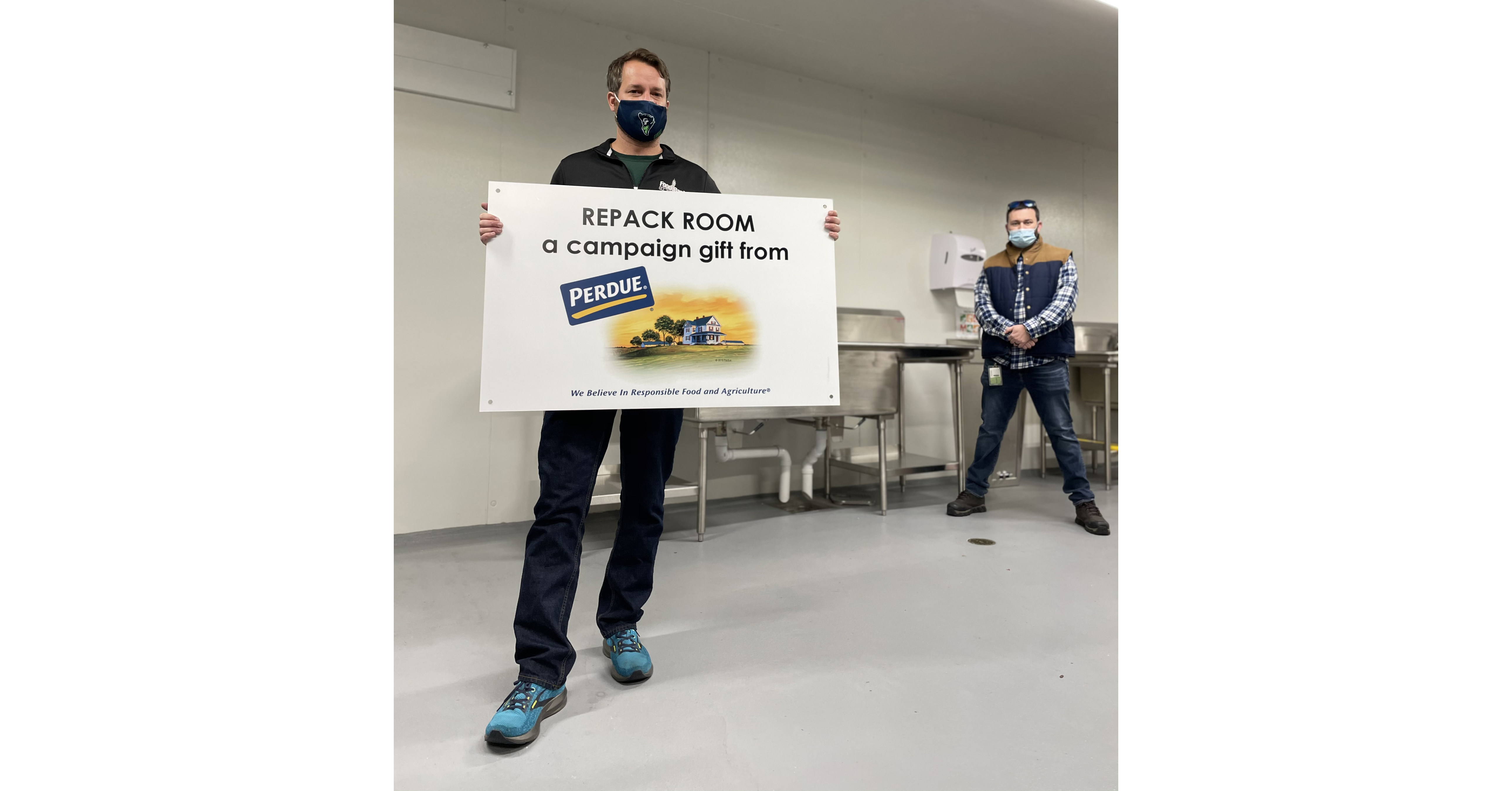 Perdue Farms $100,000 Grant Helps Fund New 'Repack Room' At Food Bank ...