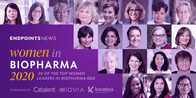 Women in Biopharma 2020, Brought to by Endpoints News, Catalent, IQVIA and Koneksa.  December 10 at 2 PM ET.