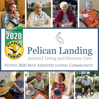 Pelican Landing Assisted Living and Memory Care was voted Best Assisted Living Community for the second consecutive year in the Hometown News Readers Choice Awards.