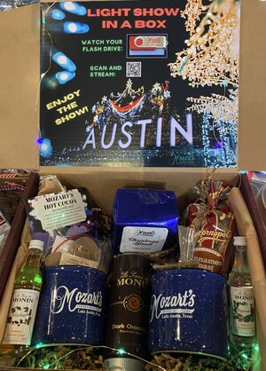 LET THERE BE LIGHT: Austin's Mozart's Dazzling 2020 "Light Show in a Box" and Gift Guide Now With Cocoa Bomb Blossoms