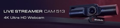 Live Streamer Cam 513 4K Ultra HD Webcam