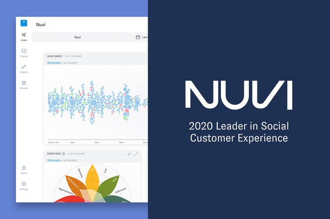 Nuvi leader in social customer experience