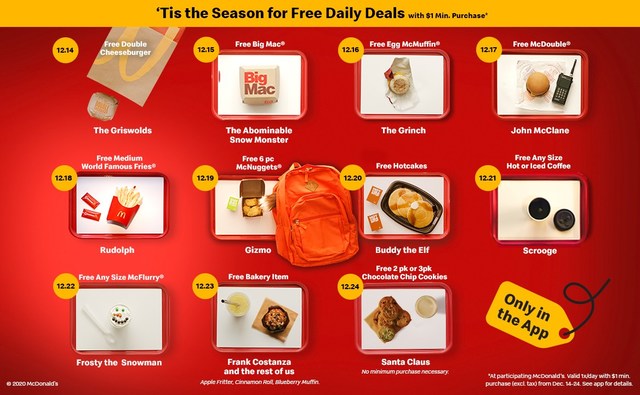 Holiday Cheer Arrives at McDonald's as Fans Can Enjoy the Favorite Menu Items of Santa Claus, the Grinch, and more Holiday Cheer Arrives at McDonald's as Fans Can Enjoy the Favorite Menu Items of Santa Claus, the Grinch, and more