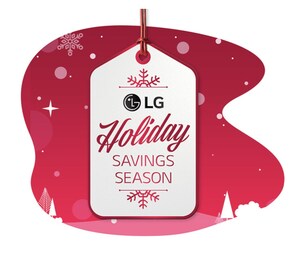 LG Announces Holiday Savings On Appliances From The Country's Most-Awarded Appliance Brand
