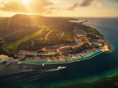 Pictured above: Future home to the luxurious new Sandals Curaçao
