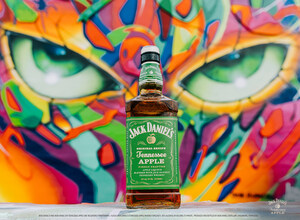 JACK DANIEL'S® TENNESSEE APPLE Unveils Dynamic Light-Up Mural By Acclaimed Miami Street Artist ABSTRK