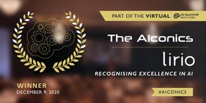 Lirio Recognized as Best AI Startup at AI Summit's AIconics Awards; Also "Highly Commended" for Best Innovation in Deep Learning