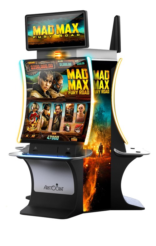 Aristocrat's Mad Max: Fury Road(TM)  slot game is based on the smash hit film and takes players on a wild adventure in a post-apocalyptic world, amplified by Aristocrat’s cinematic game features.