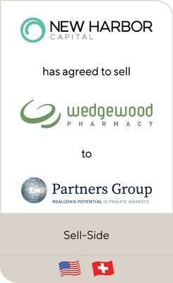 Lincoln International is pleased to announce the signing of a definitive agreement whereby New Harbor Capital will sell Wedgewood Pharmacy to Partners Group