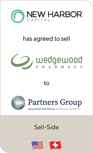 Wedgewood Pharmacy, a portfolio company of New Harbor Capital, has agreed to be sold to Partners Group