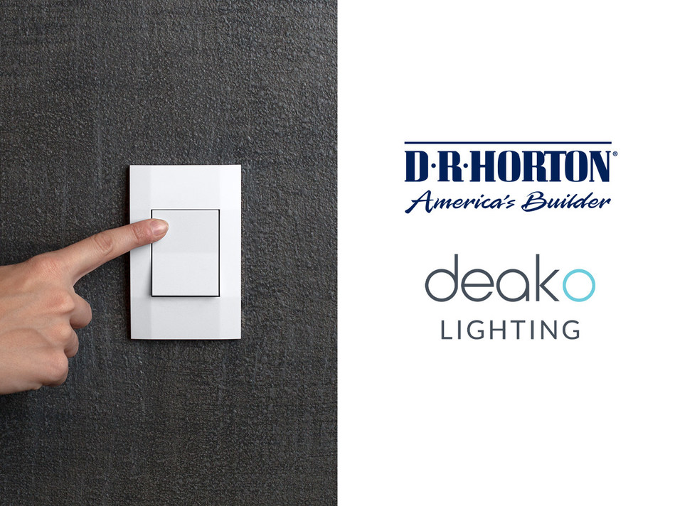 Deako Lighting to Provide PlugNPlay Light Switches to D.R. Horton