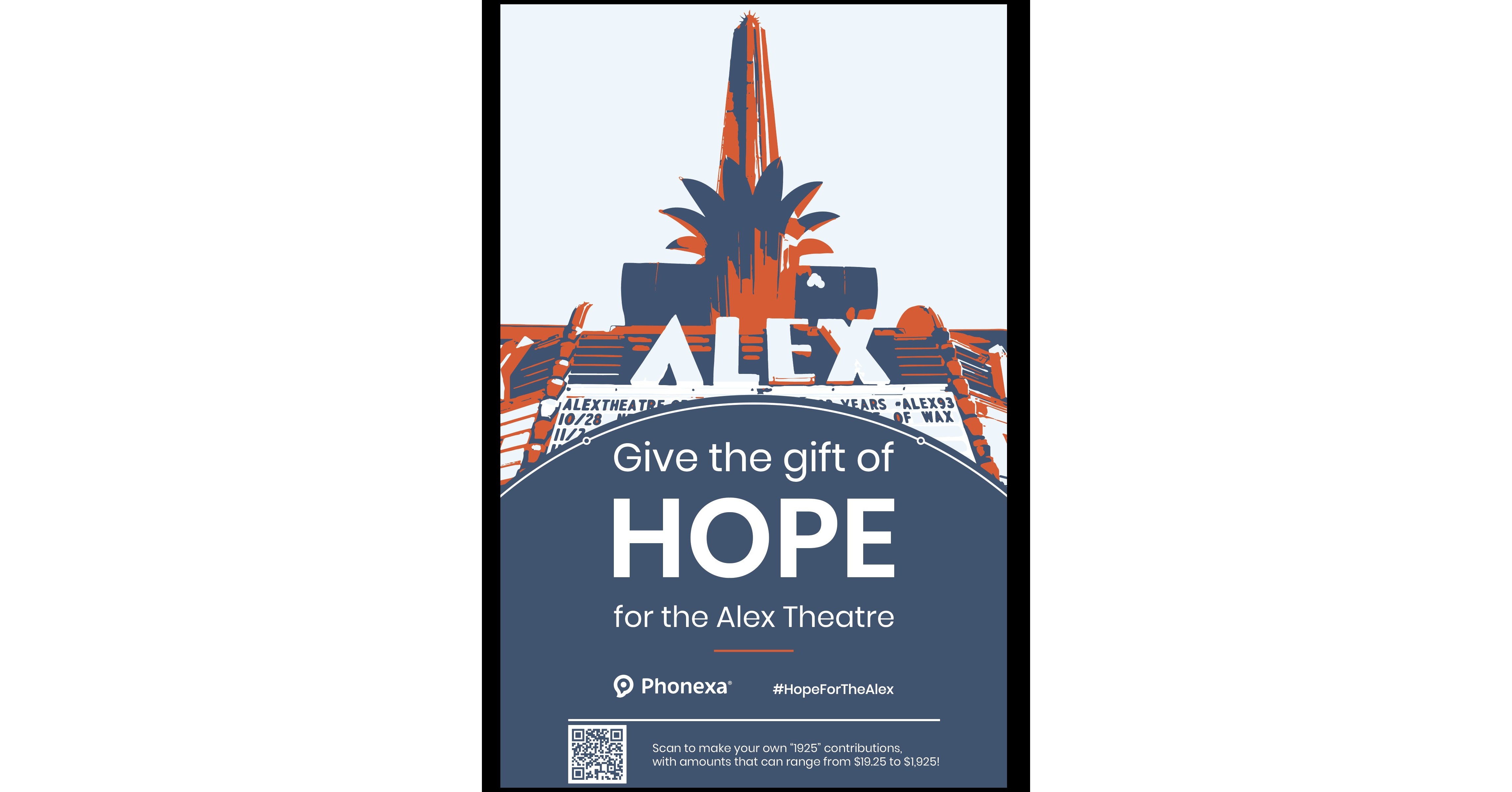 Phonexa Spearheads Holiday Giving Challenge to Support the Alex Theatre