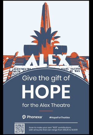 Phonexa Spearheads Holiday Giving Challenge to Support the Alex Theatre