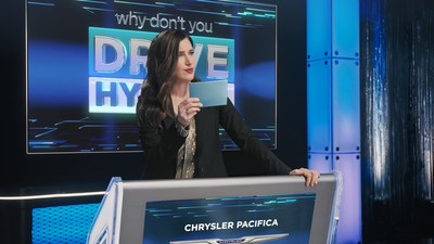 The Chrysler brand and actress Kathryn Hahn team up once again for the new advertising campaign spanning television, digital and social media for the Chrysler Pacifica Hybrid.