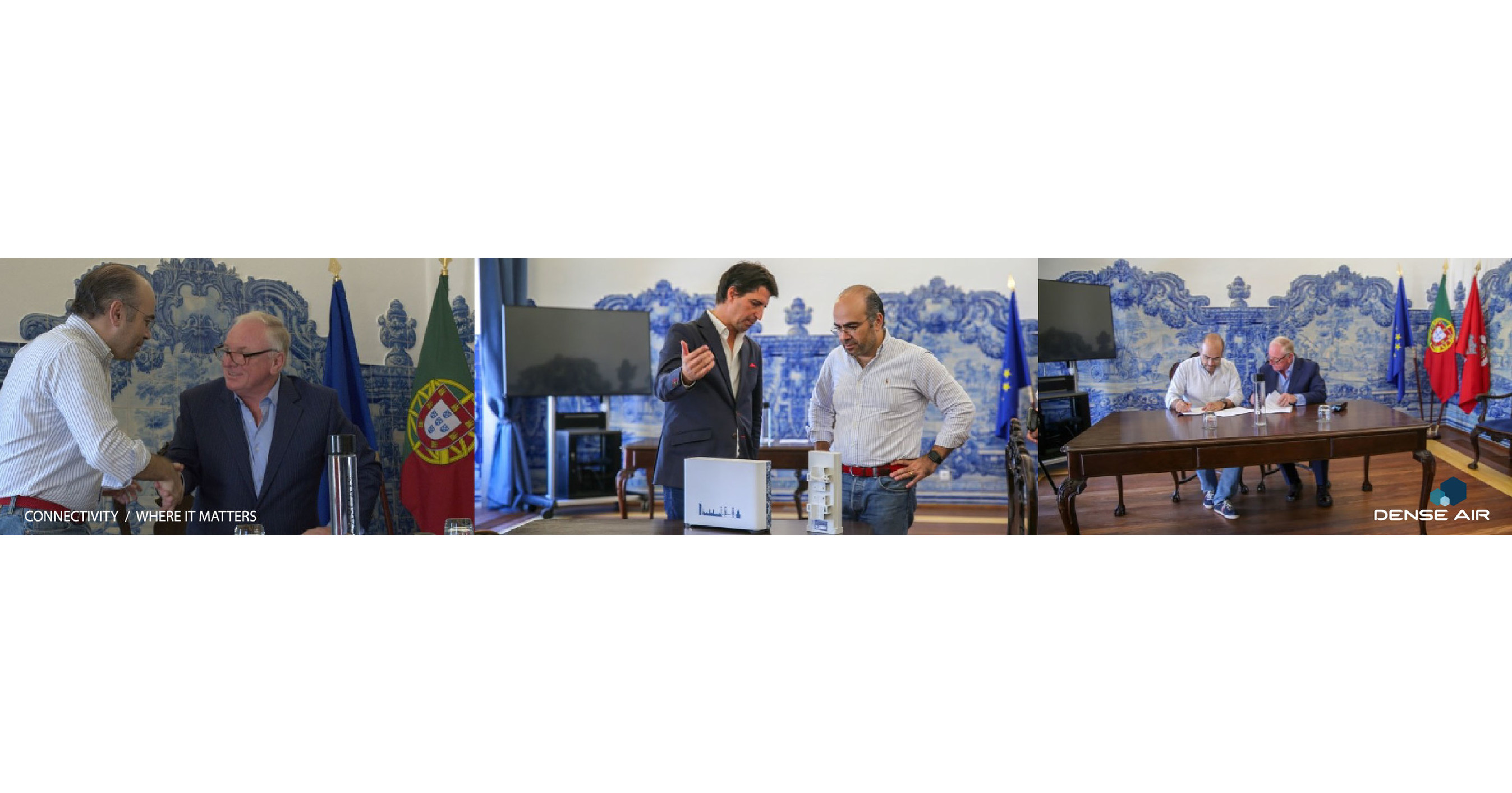 Dense Air launches 5G in Cascais Dense Air launches 5G in Cascais
