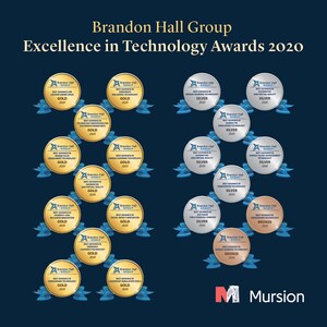 Mursion Captures 20 Awards Including 11 Gold Medals in the 2020 Brandon Hall Group Excellence Awards in Technology