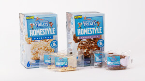 New Rice Krispies Treats® Homestyle Are A Hug You Can Taste With More Marshmallows Folded Into Each Bite