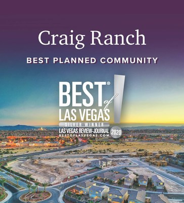 Craig Ranch by Century Communities, 2020 Best of Las Vegas Silver Winner, Best Planned Community