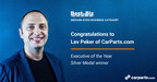 Lev Peker and David Meniane of CarParts.com Win Silver Medals in 10th Annual Best in Biz Awards