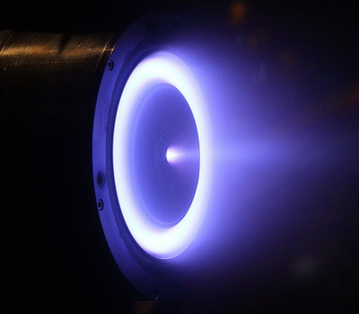 A complete Apollo Fusion ACE Max thruster unit being tested