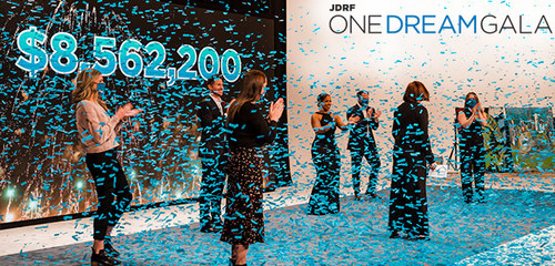 In a world where nonprofits have been hit hard during the pandemic, the JDRF Illinois One Dream Gala-Close to Home stands out by setting a new global record for the organization when it raised more than $8.5 million on Saturday night. The virtual event’s funds will accelerate life-changing breakthroughs to cure, prevent, and treat type 1 diabetes (T1D) and its complications.